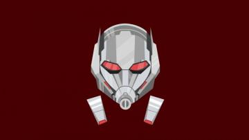 Desktop Wallpaper Ant Man Mask Artwork HD Image Picture