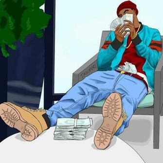 Mac Miller Cartoon Wallpaper