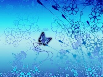 Blue Butterfly Art Wallpaper Butterflyart Desktop