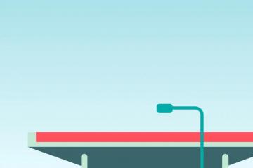 Color Pop Gast Station Banner Royalty Vector