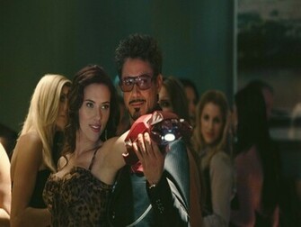 Tony Stark Natalie Rushman Wallpaper Ironman