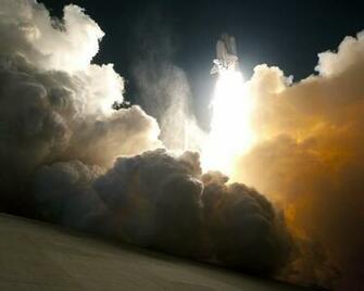 Space Shuttle Launching Wallpaper In With