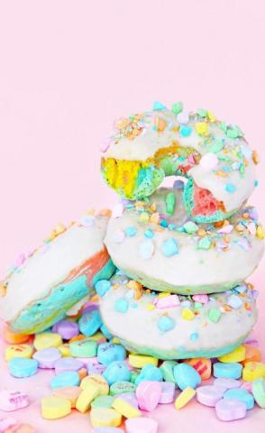 Aesthetic Donut Wallpaper Awesome HD