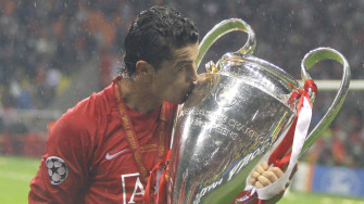 Cristiano Ronaldo Manchester United Championship Trophy