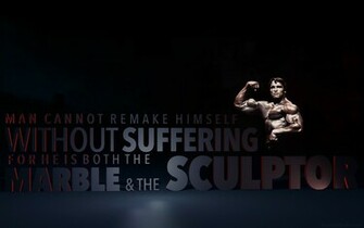 Schwarzenegger Bodybuilding Muscle Physique Text Quotes Wallpaper
