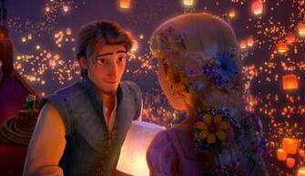 Rapunzel And Flynn Love Wallpaper HD Disney Movies