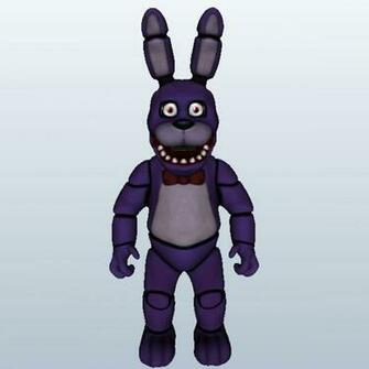 Bonnie The Bunny 3d Model Made With 123d Sculpt
