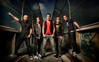 Five Man Standing On Alley HD Wallpaper
