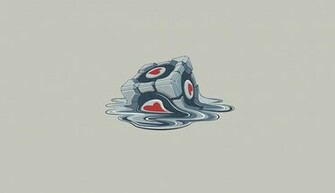 Companion Cube Wallpaper Portal
