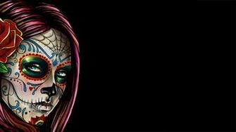 Sugar Skull Computer Wallpaper Desktop Background Id
