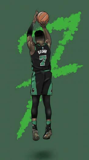 Jaylen Brown From Boston Celtics Phone Wallpaper By Socent Visit