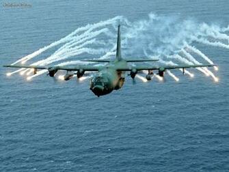 Aircraft Planes C130 Flares Picture Nr