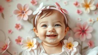 Cute Baby Girl Wallpaper