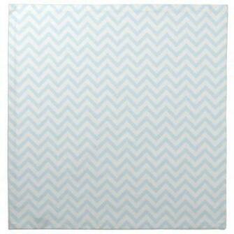 Chevron Stripes Background Baby Blue Napkins