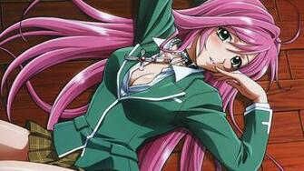 Rosario Vampire Computer Wallpaper Desktop Background
