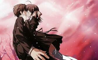 Anime Kiss Of Love HD Wallpaper Res