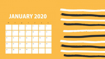 January Calendar Wallpaper Top