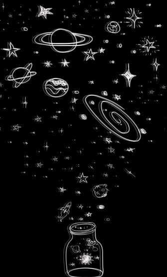 Captivating Black And White Aesthetic Phone Wallpaper