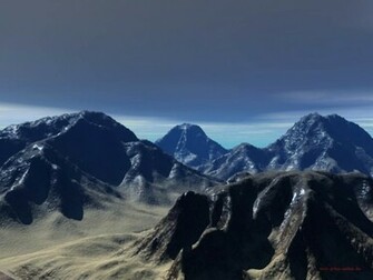 Mountain Range Wallpaper HD Computer Background