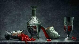 High Heels Fantasy Back Symbol Still Life Close Up