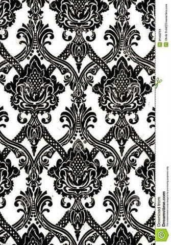 Wallpaper Pattern Vintage Black And White Amazing
