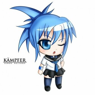 Senou Natsuru Chibi Kampfer By Aeji Mashimaro