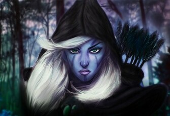 Traxex Drow Ranger Wallpaper Dota By