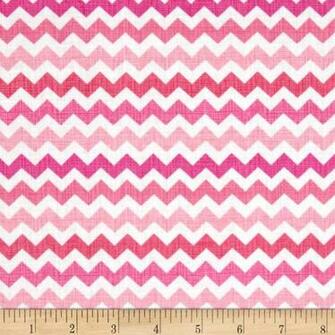 Pink And White Chevron Small Sweet