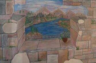 Blinds Wallpaper Net Murals Kids And Teens Castle Stone