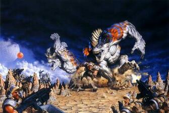 Paul Bonner Art In Sci Fi Mutant