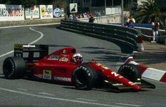 Alain Prost Scuderia Ferrari Monaco Grand
