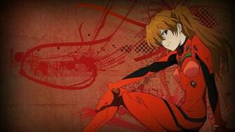 Neon Genesis Evangelion Red Girl HDq Wallpaper