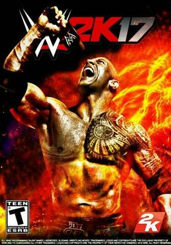Wwe 2k17 Game Cover By Sidcena555