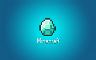 Minecraft Diamond Rush Wallpaper