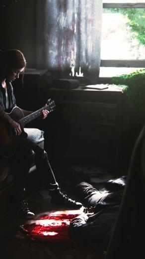 The Last Of Us Ellie Playing Guitar