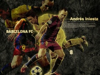 Football Wallpaper Iniesta