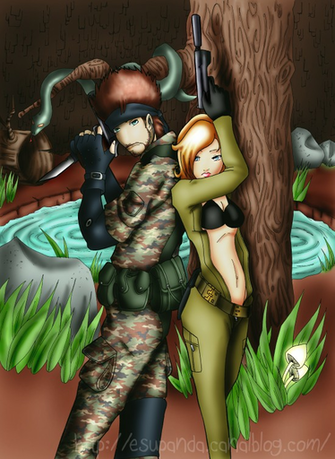 Metal Gear Solid Snake Eater By Shu Silver