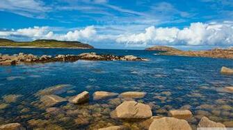 Atlantic Coast Cruit Island Donegal Ireland 4k HD Desktop