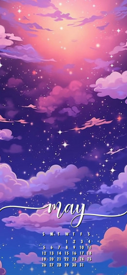 May Calendar Wallpaper