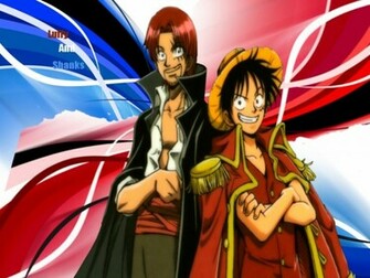 One Piece Luffy Shanks Wallpaper Anim