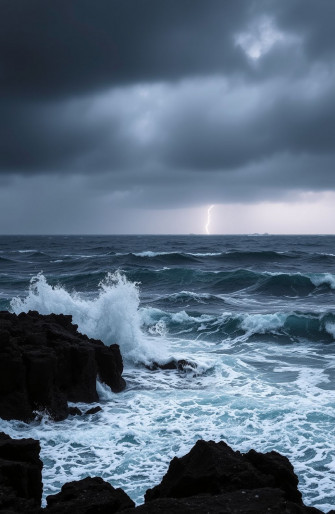 Stormy Ocean Wallpaper