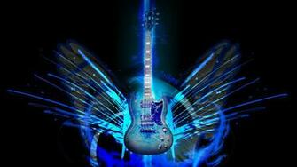 Blue Electric Guitar Wallpaper Image Pictures Becuo