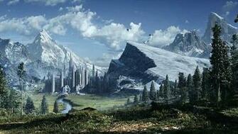 Star Wars The Old Republic A Beautiful Landscape