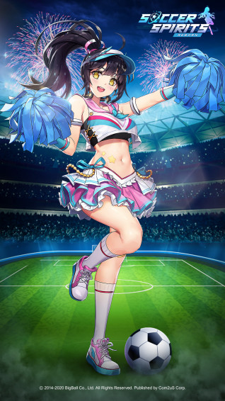 Soccer Spirits July Wallpaper Cheerleader