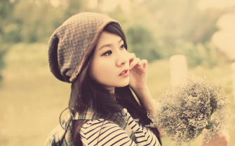 Asian Girl Wallpaper