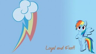 My Little Pony Rainbow Dash Wallpaper