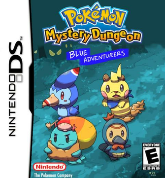 Pokemon Mystery Dungeon Blue Adventurers By Cappuccinofields