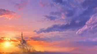 Castle In The Sky Wallpaper