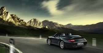 Porsche Wallpaper Black Turbo S