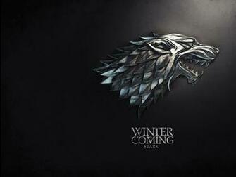 Winter Is Coming Direwolf Hbo George R Martin House Stark Wallpaper